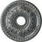 Ekena Millwork Granada Ceiling Medallion (Fits Canopies up to 6 5/8"), 18"OD x 3 1/2"ID x 2 1/2"P, Platinum CM18GAPLS - alternate 1